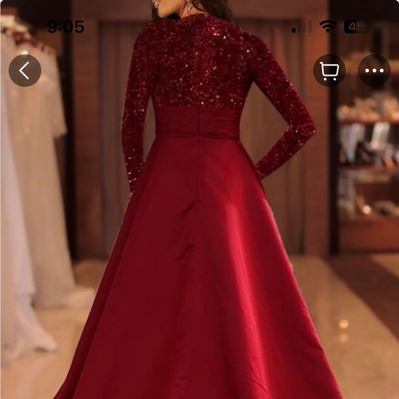 Women’s Formal Black Dress - Picture 2 of 5